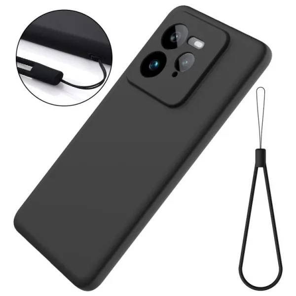 RUBBER Ochranný obal pre Realme GT 7 Pro 5G čierny