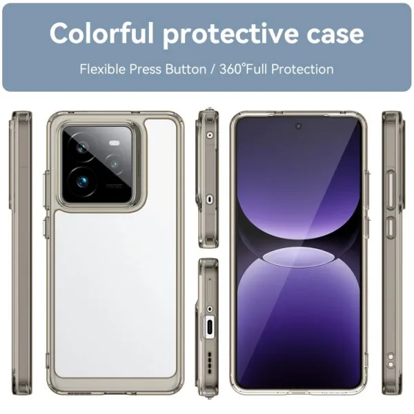 CRYSTAL Ochranný kryt pre Realme GT 7 Pro 5G šedý