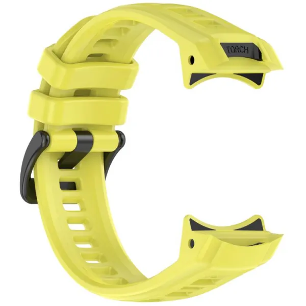 SILICONE Vymeniteľný remienok pre Garmin Instinct 3 45mm žltý