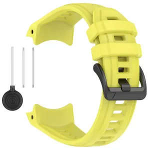 SILICONE Vymeniteľný remienok pre Garmin Instinct 3 45mm žltý