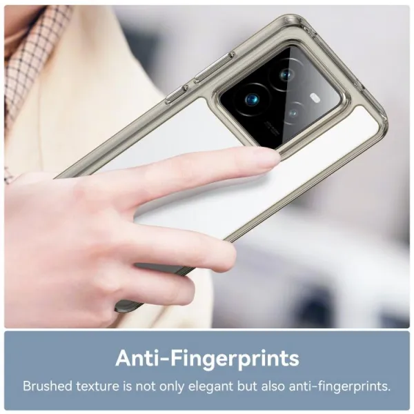 CRYSTAL Ochranný kryt pre Realme GT 7 Pro 5G šedý