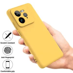 RUBBER Ochranný obal pre Realme GT 7 Pro 5G žltý