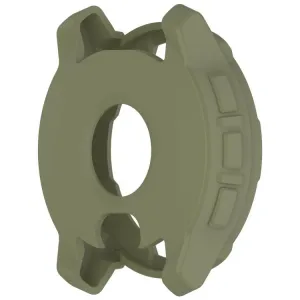 TPU HALF COVER Kryt pre Garmin Instinct 3 45mm tmavozelený