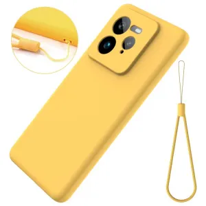 RUBBER Ochranný obal pre Realme GT 7 Pro 5G žltý