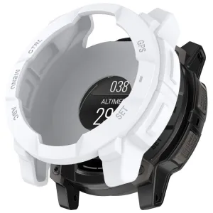 TPU HALF COVER Kryt pre Garmin Instinct 3 45mm biely