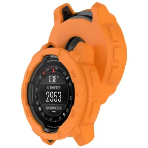 TPU HALF COVER Kryt pre Garmin Instinct 3 AMOLED 50mm oranžový