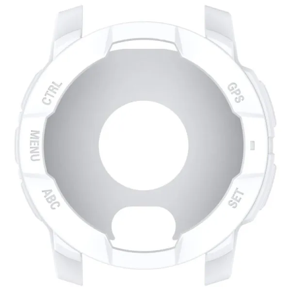 TPU HALF COVER Kryt pre Garmin Instinct 3 45mm biely