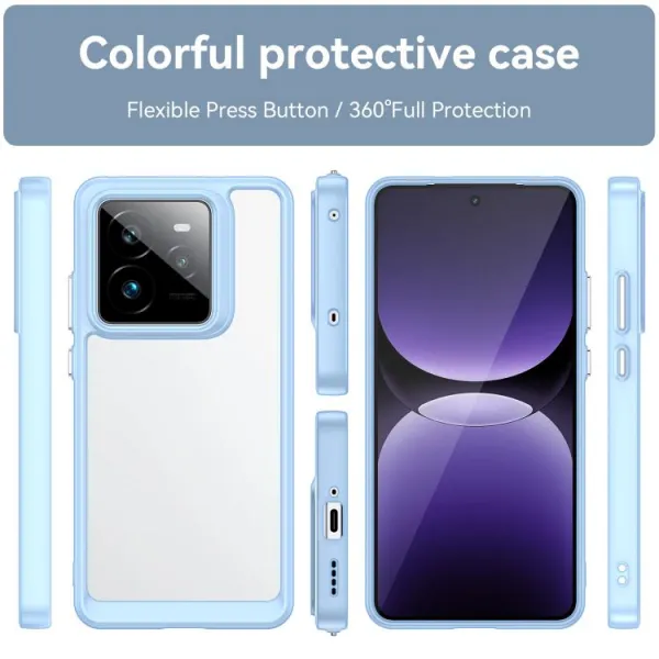 CRYSTAL Ochranný kryt pre Realme GT 7 Pro 5G modrý