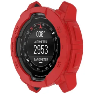 TPU HALF COVER Kryt pre Garmin Instinct 3 45mm červený