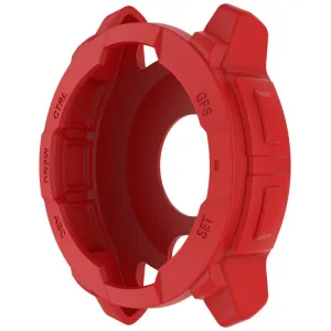 TPU HALF COVER Kryt pre Garmin Instinct 3 45mm červený