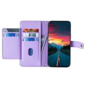PASTEL Peňaženkové puzdro pre Apple iPhone 16e / iPhone 17e fialové