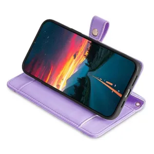 PASTEL Peňaženkové puzdro pre Apple iPhone 16e / iPhone 17e fialové