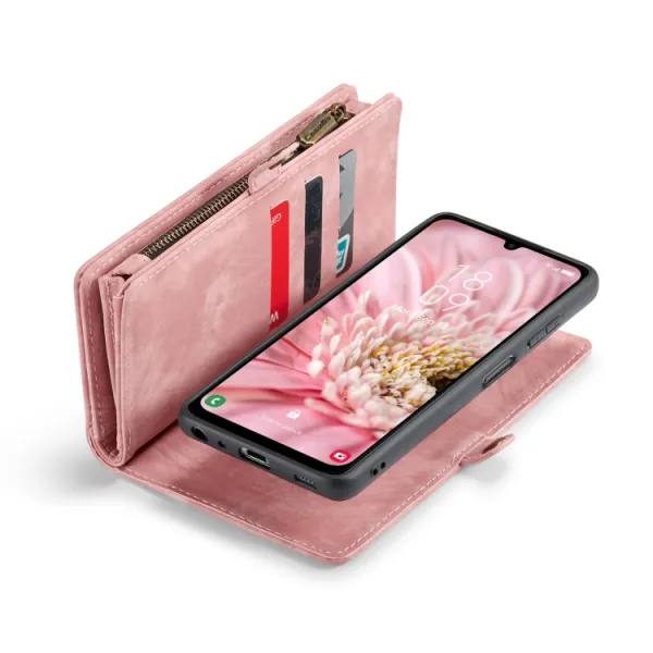 WALLET Ochranný kryt s peňaženkou 2v1 pre Samsung Galaxy A25 5G ružový