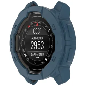 TPU HALF COVER Kryt pre Garmin Instinct 3 45mm tmavomodrý