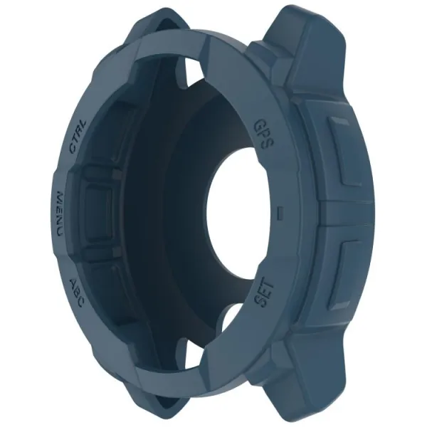 TPU HALF COVER Kryt pre Garmin Instinct 3 45mm tmavomodrý