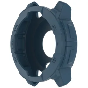 TPU HALF COVER Kryt pre Garmin Instinct 3 45mm tmavomodrý