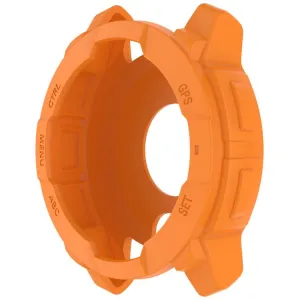 TPU HALF COVER Kryt pre Garmin Instinct 3 AMOLED 50mm oranžový