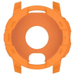 TPU HALF COVER Kryt pre Garmin Instinct 3 AMOLED 50mm oranžový