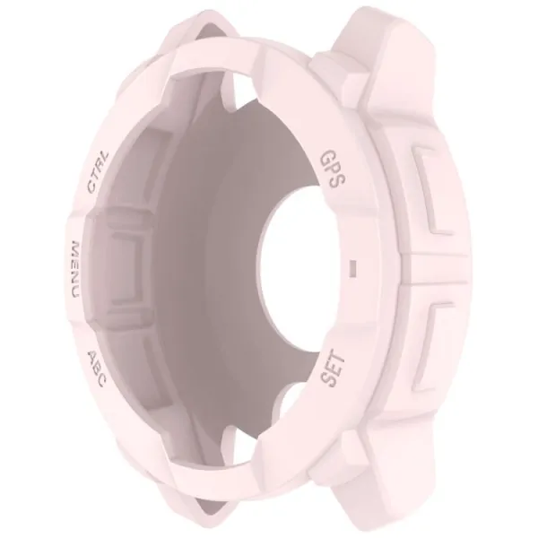 TPU HALF COVER Kryt pre Garmin Instinct 3 AMOLED 50mm ružový