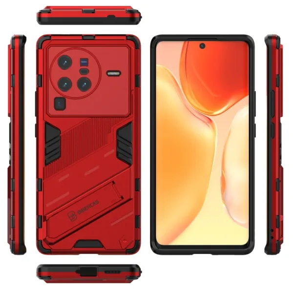 BIB Ochranný kryt pre Vivo X80 Pro červený