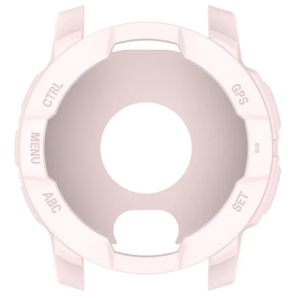 TPU HALF COVER Kryt pre Garmin Instinct 3 AMOLED 50mm ružový