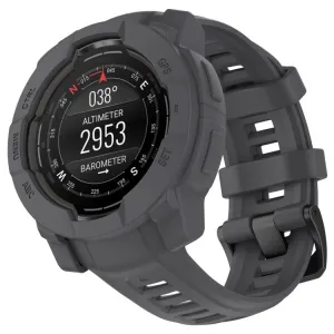 TPU HALF COVER Kryt pre Garmin Instinct 3 45mm tmavošedý