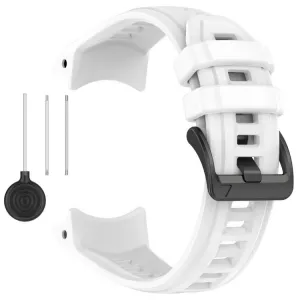 SILICONE Vymeniteľný remienok pre Garmin Instinct 3 45mm biely