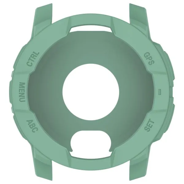 TPU HALF COVER Kryt pre Garmin Instinct 3 45mm svetlozelený