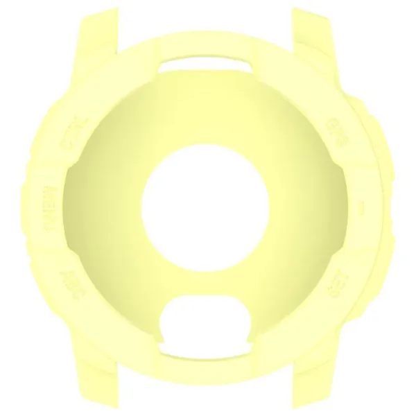 TPU HALF COVER Kryt pre Garmin Instinct 3 45mm žltý