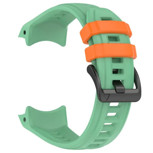 SILICONE Vymeniteľný remienok pre Garmin Instinct 3 45mm zeleno-oranžový