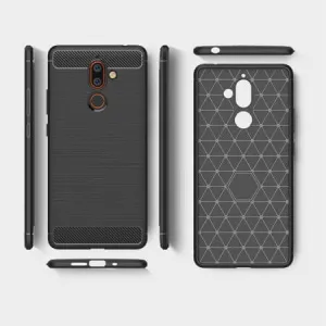 FLEXI TPU Ochranný obal Nokia 7.1 Plus čierny