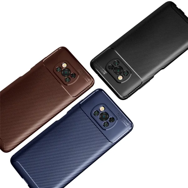 BEETLE TPU Kryt Xiaomi Poco X3 NFC / X3 Pro čierny