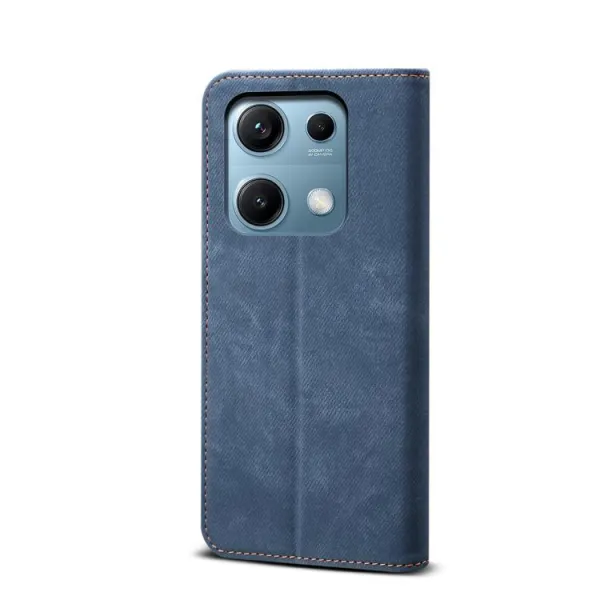 DENIM Peňaženkový kryt pre Xiaomi Redmi Note 14S modrý