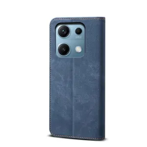 DENIM Peňaženkový kryt pre Xiaomi Redmi Note 14S modrý
