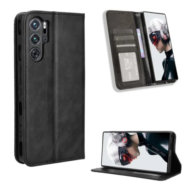 BUSINESS Peňaženkový kryt pre Nubia Redmagic 9 Pro 5G čierny