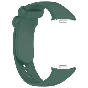 BUTTERFLY Silikónový remienok pre Xiaomi Smart Band 8 Pro tmavozelený