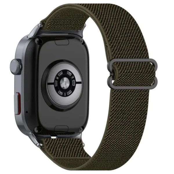 NYLON Elastický remienok pre Huawei Watch D2 tmavozelený
