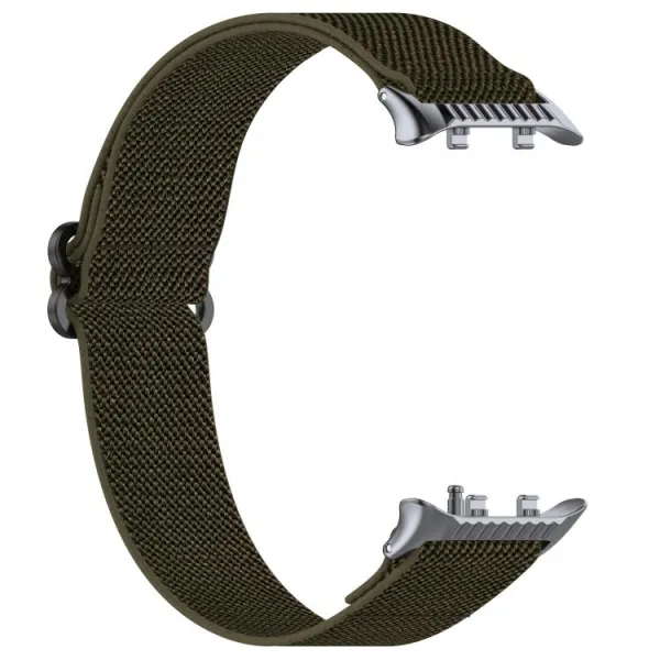 NYLON Elastický remienok pre Huawei Watch D2 tmavozelený