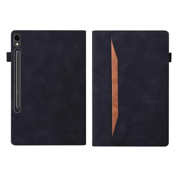 FLATY Zaklápacie puzdro pre Samsung Galaxy Tab S10 FE+ čierne
