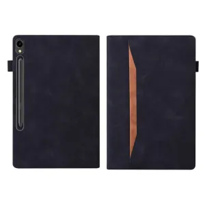 FLATY Zaklápacie puzdro pre Samsung Galaxy Tab S10 FE+ čierne
