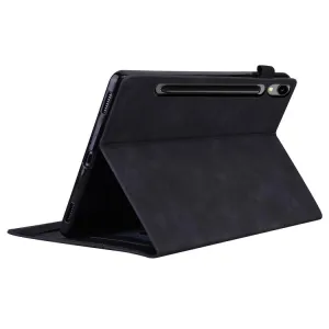 FLATY Zaklápacie puzdro pre Samsung Galaxy Tab S10 FE+ čierne
