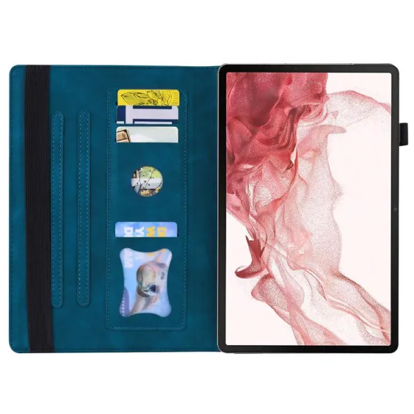 FLATY Zaklápacie puzdro pre Samsung Galaxy Tab S10 FE+ modré
