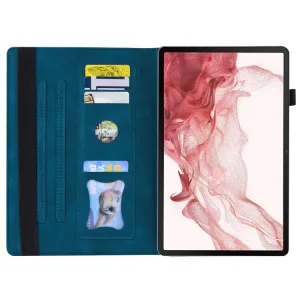 FLATY Zaklápacie puzdro pre Samsung Galaxy Tab S10 FE+ modré