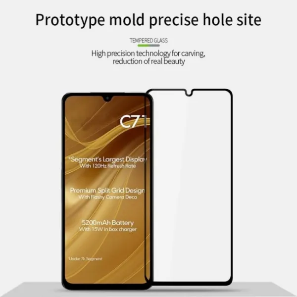3D Tvrdené ochranné sklo pre Xiaomi Redmi A5