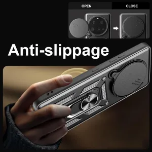 RING CAMERA Kryt s držiakom pre Xiaomi 15 Ultra zelený