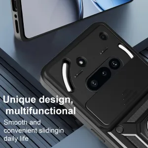 RING CAMERA Kryt s držiakom pre Nothing Phone (3a) modrý