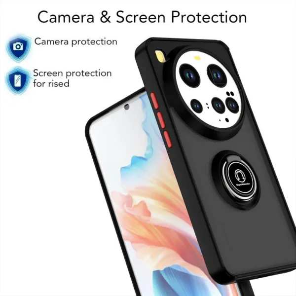 SHADOW Ochranný kryt s držiakom Xiaomi 15 Ultra čierny