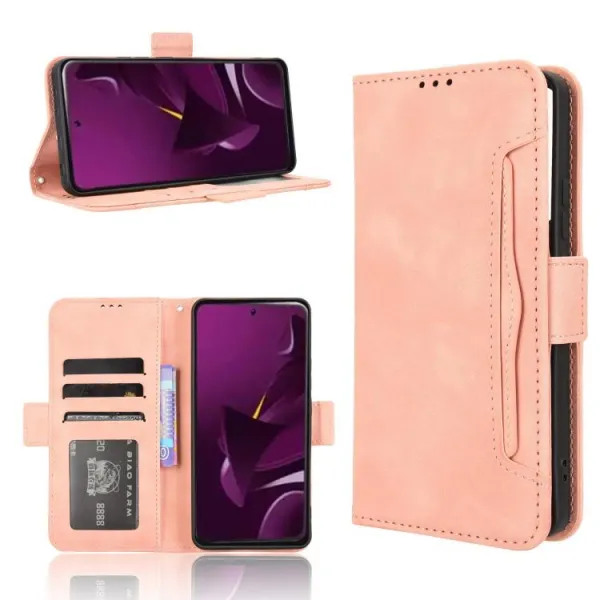 SLOT Peňaženkový obal pre Xiaomi Poco M7 Pro 5G ružový