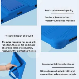 WAVE Silikónový obal pre Lenovo Idea Tab Pro modrý