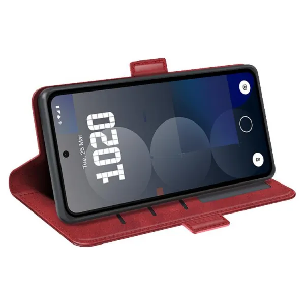 SIDE Peňaženkové puzdro pre Nothing Phone (3a) Pro červené
